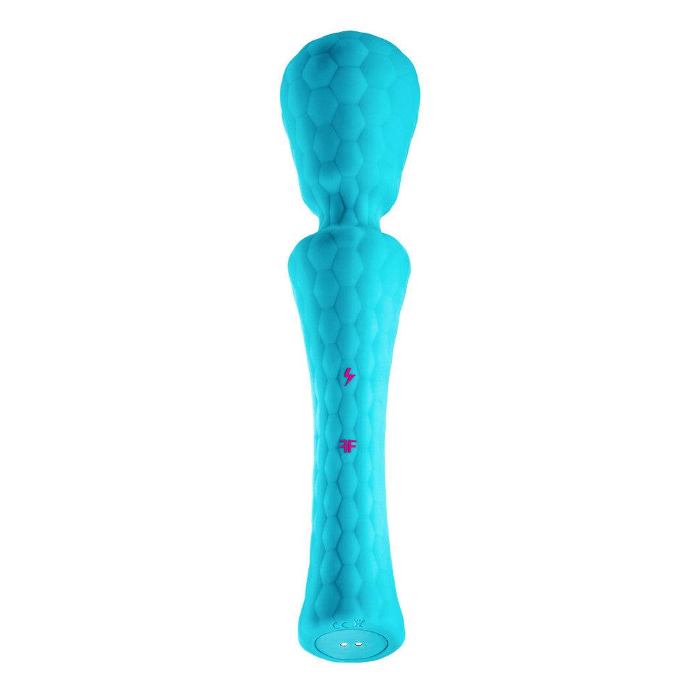 FemmeFunn Ultra Wand XL Rechargeable Flexible Textured Silicone Vibrator - Buy At Luxury Toy X - Free 3-Day Shipping