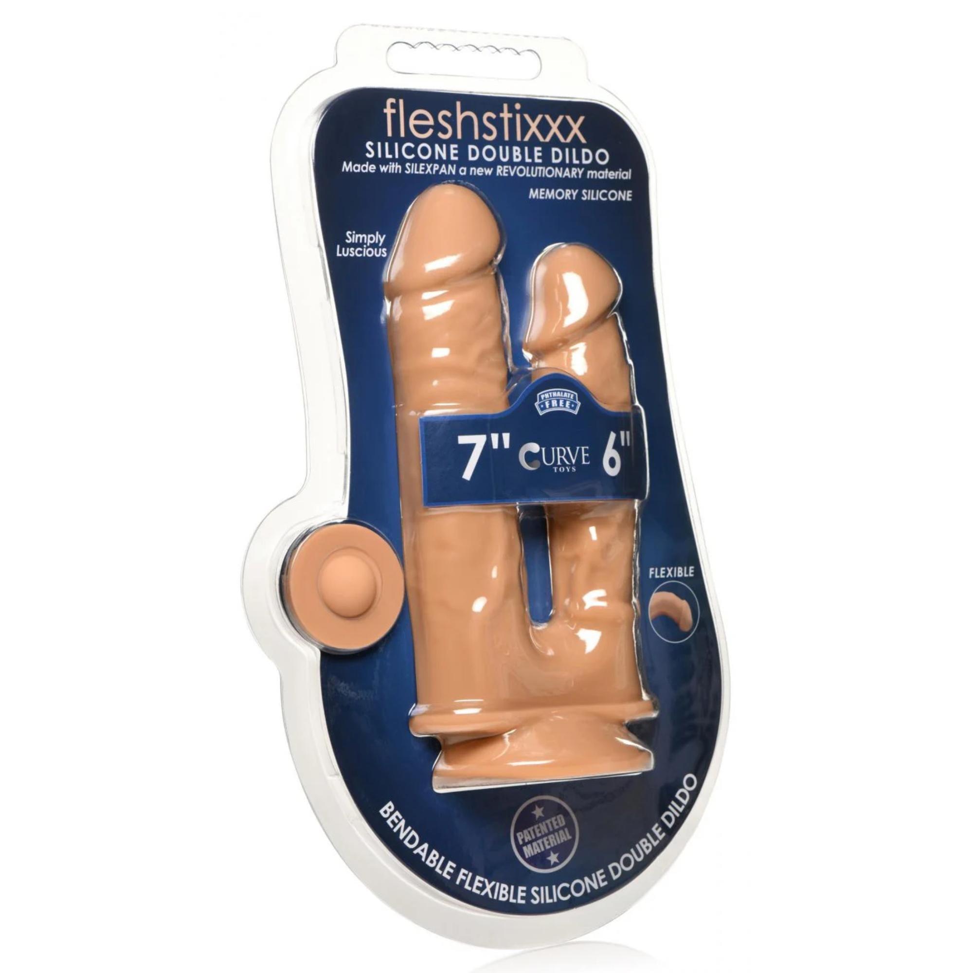 Fleshstixxx Silicone Double Dildo - Buy At Luxury Toy X - Free 3-Day Shipping