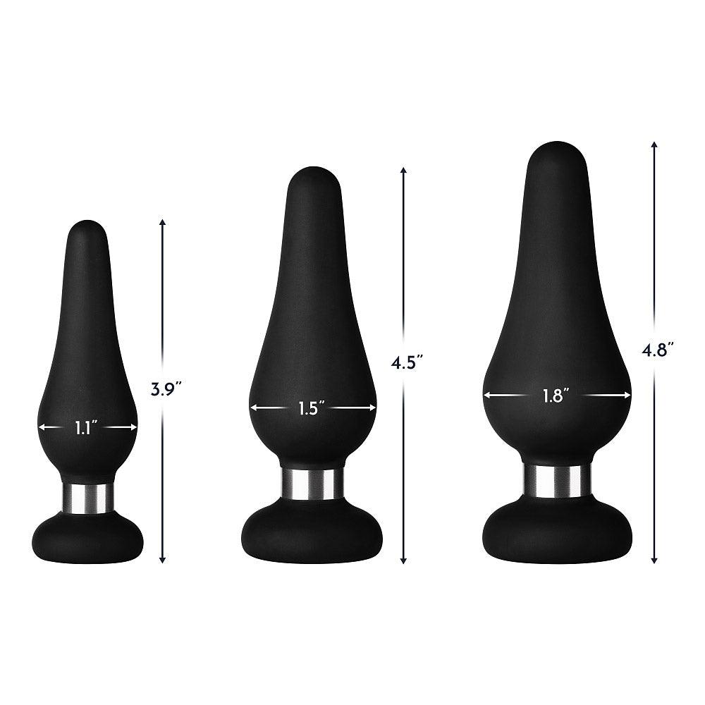 Forto F-21 Tear Drop Silicone Anal Plug - Buy At Luxury Toy X - Free 3-Day Shipping