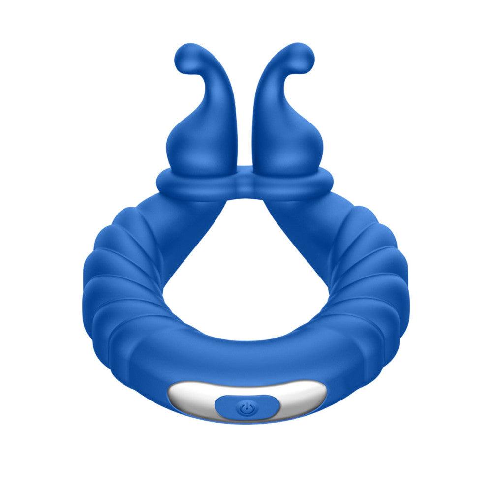 Forto F-24 Rechargeable Silicone Textured Vibrating Cockring - Buy At Luxury Toy X - Free 3-Day Shipping