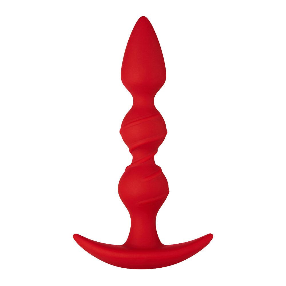 Forto F-42 Spiral Beads Silicone Anal Plug - Buy At Luxury Toy X - Free 3-Day Shipping