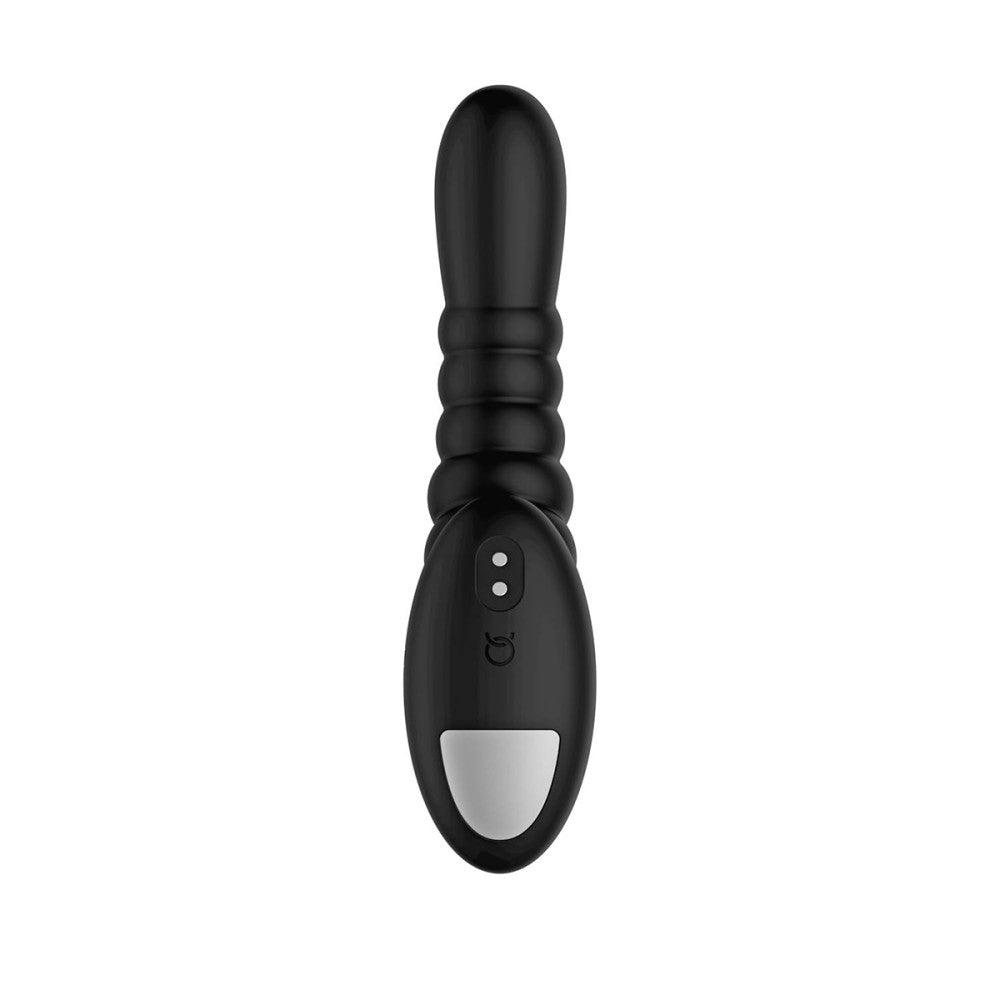 Forto Ribbed Pro Rechargeable Silicone Vibrating Anal Massager - Buy At Luxury Toy X - Free 3-Day Shipping