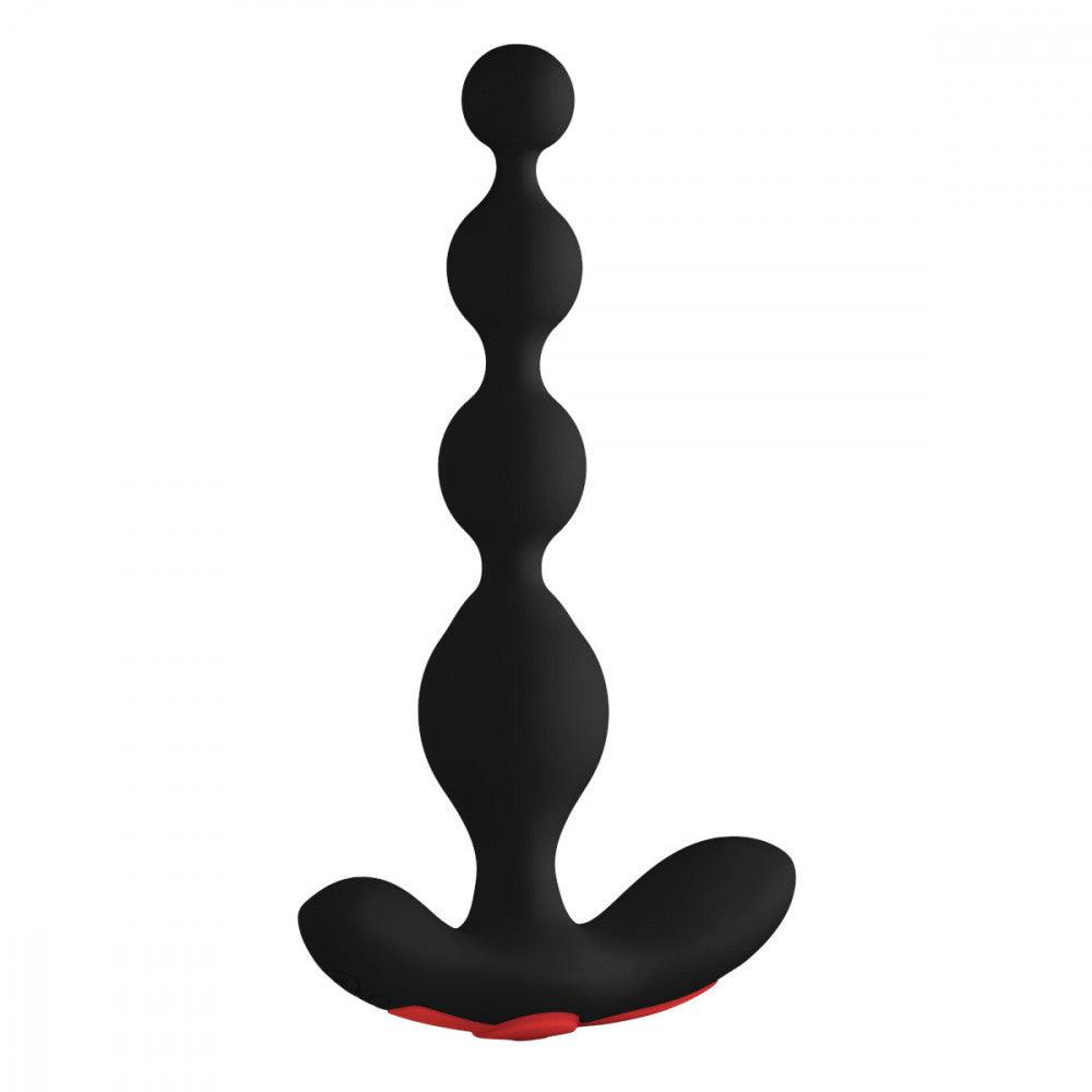 Forto Vibrating Anal Beads Rechargeable Silicone Plug - Buy At Luxury Toy X - Free 3-Day Shipping