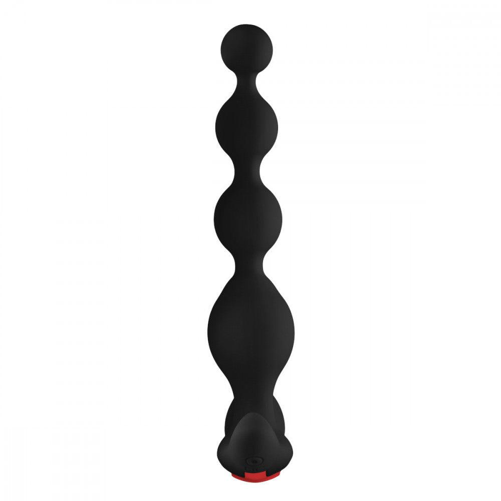 Forto Vibrating Anal Beads Rechargeable Silicone Plug - Buy At Luxury Toy X - Free 3-Day Shipping