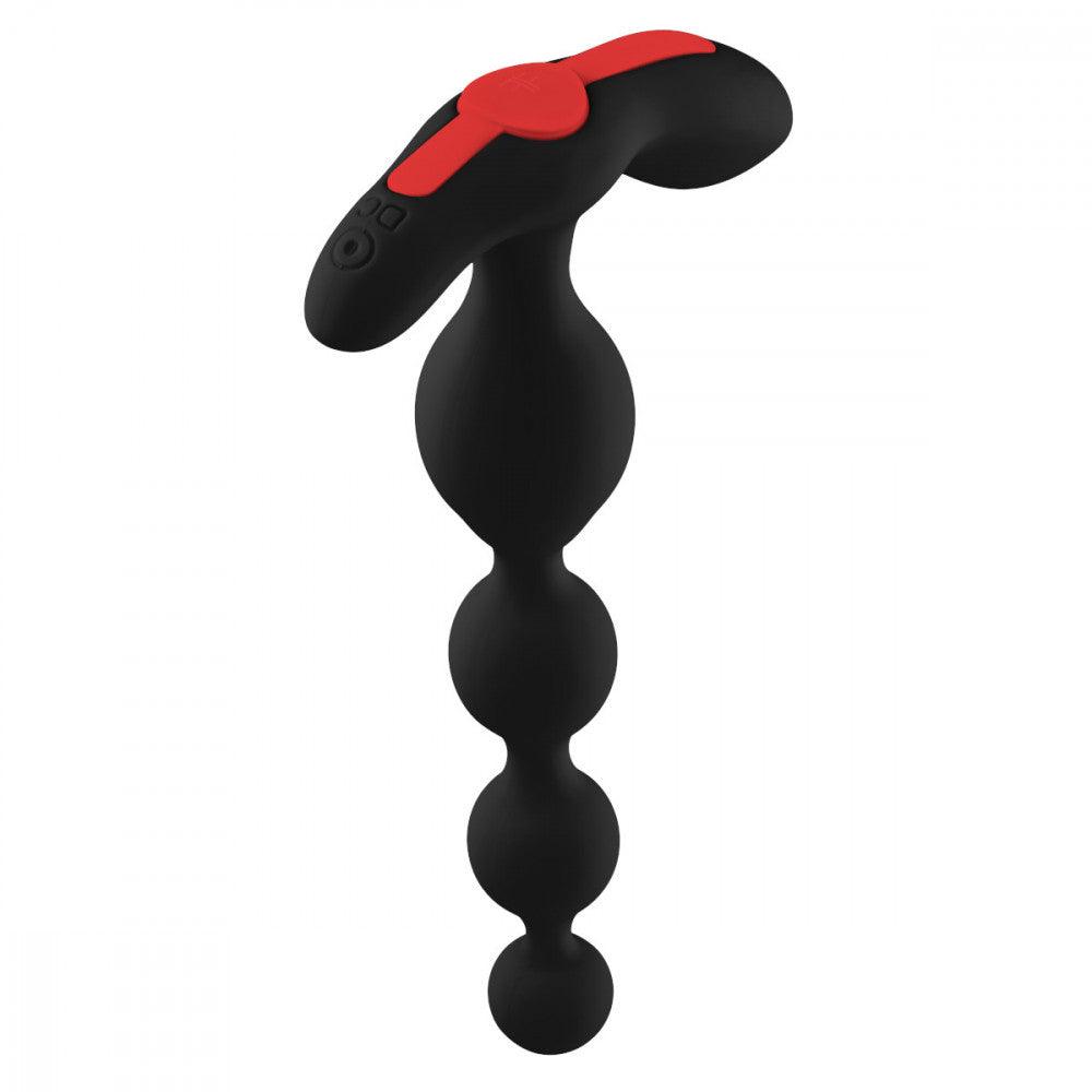 Forto Vibrating Anal Beads Rechargeable Silicone Plug - Buy At Luxury Toy X - Free 3-Day Shipping