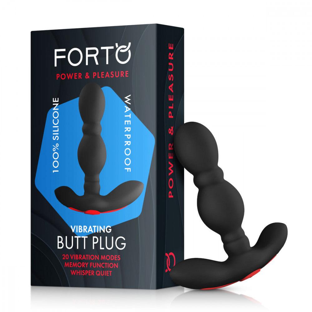 FORTO Vibrating Anal Plug - Buy At Luxury Toy X - Free 3-Day Shipping