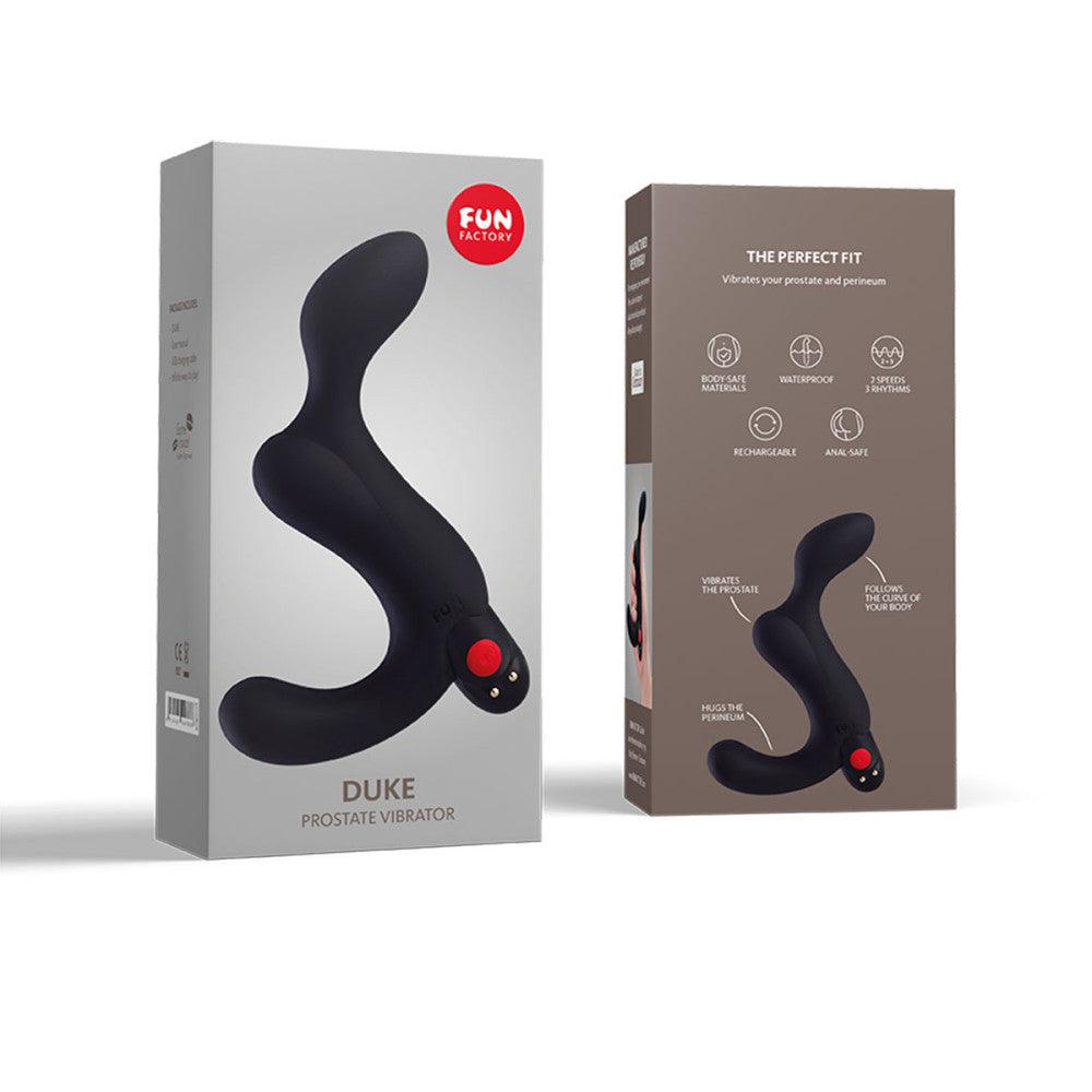 Fun Factory Duke Silicone Prostate Vibrator - Buy At Luxury Toy X - Free 3-Day Shipping