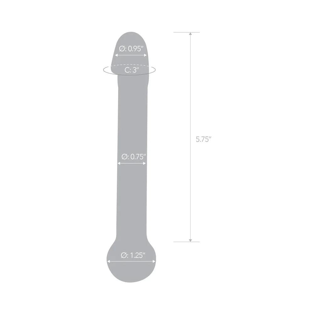 Glas Realistic Head Glass Dildo - Buy At Luxury Toy X - Free 3-Day Shipping