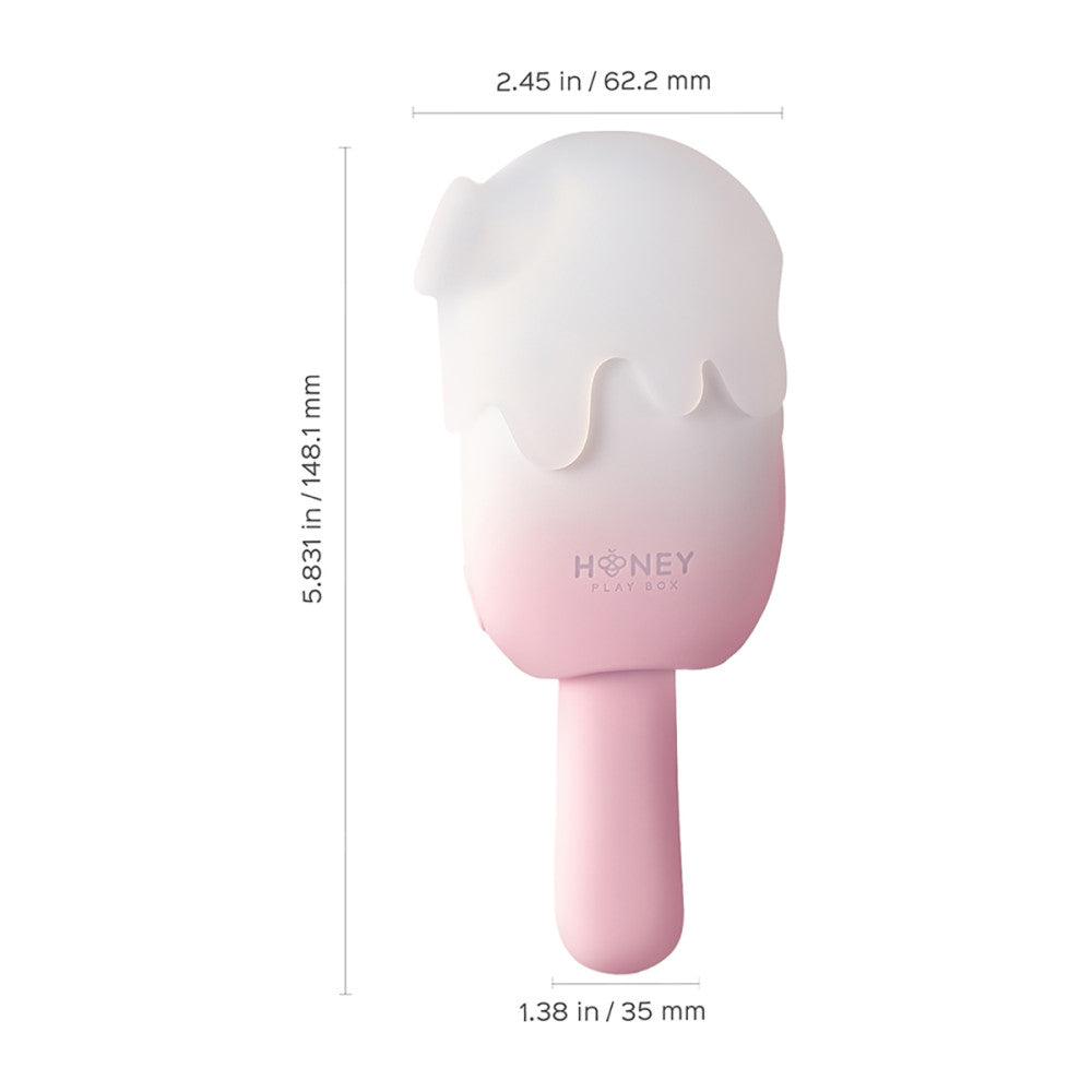 Honey Play Box Bite Me Sucking Tapping & Vibrating Cream Pop Stimulator - Buy At Luxury Toy X - Free 3-Day Shipping