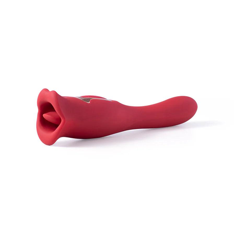 Honey Play Box Eva Sucking Mouth Tongue Clit Stimulator and G-spot Vibrator - Buy At Luxury Toy X - Free 3-Day Shipping