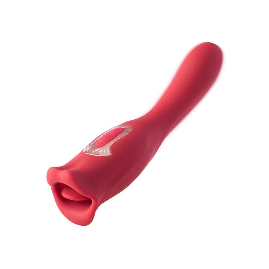 Honey Play Box Eva Sucking Mouth Tongue Clit Stimulator and G-spot Vibrator - Buy At Luxury Toy X - Free 3-Day Shipping