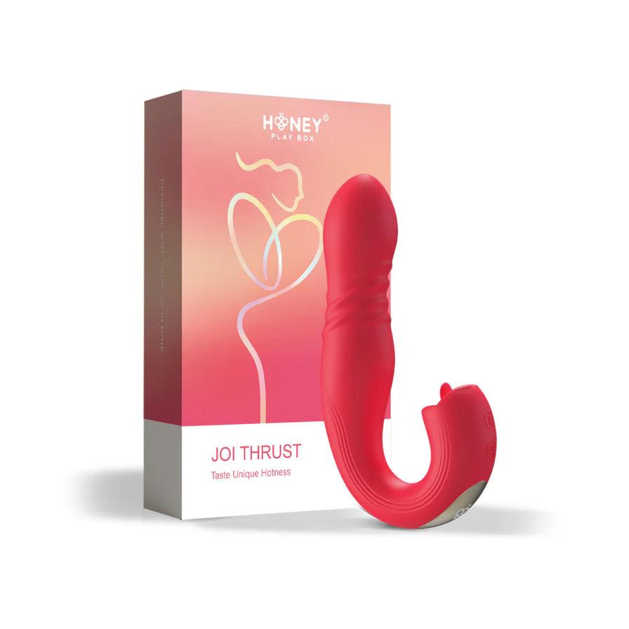 Honey Play Box Joi Thrust App Controlled Thrusting G-spot Vibrator & Tongue Clit Licker - Buy At Luxury Toy X - Free 3-Day Shipping