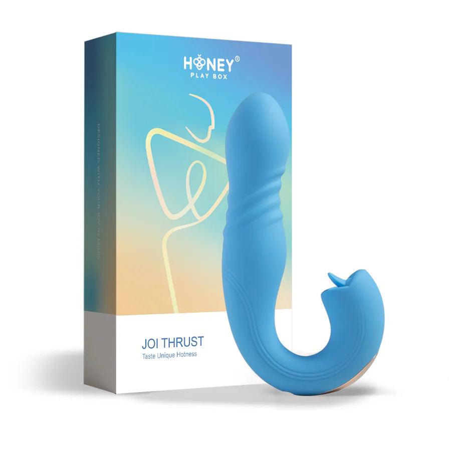 Honey Play Box Joi Thrust App Controlled Thrusting G-spot Vibrator & Tongue Clit Licker - Buy At Luxury Toy X - Free 3-Day Shipping