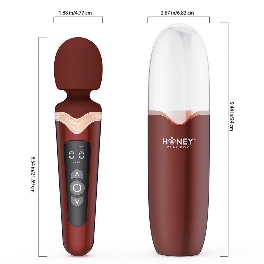 Honey Play Box Stormi Powerful Wand Massager With Charging Case - Buy At Luxury Toy X - Free 3-Day Shipping