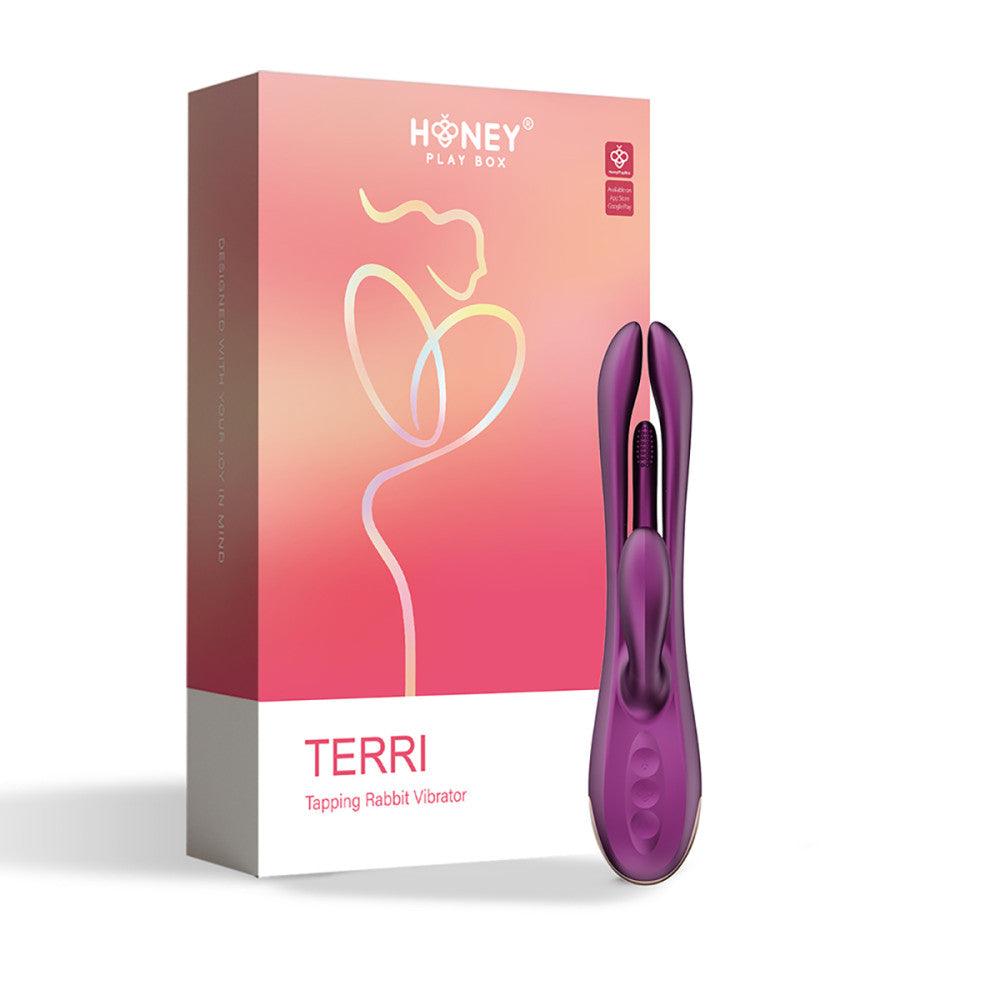 Honey Play Box Terri App-Controlled Kinky Finger Tapping Rabbit Vibrator - Buy At Luxury Toy X - Free 3-Day Shipping