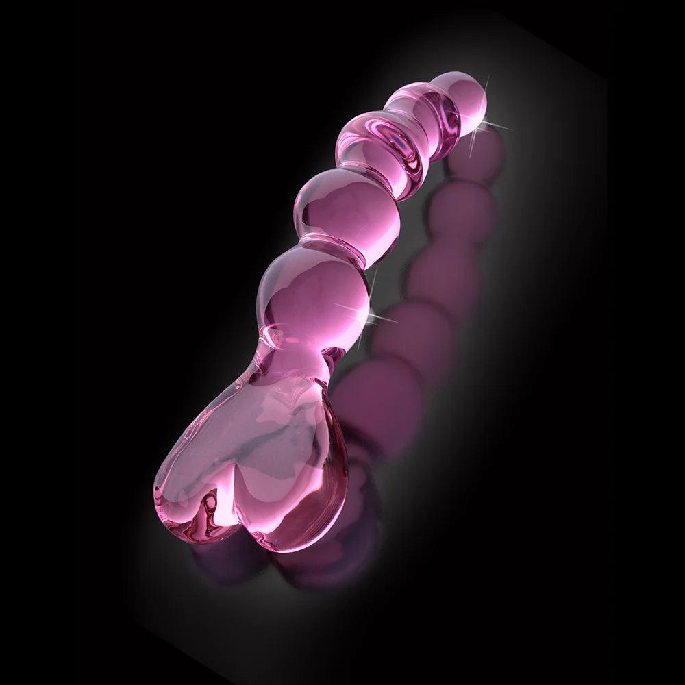 Icicles No. 43 Glass Massager with Heart-Shaped Handle - Buy At Luxury Toy X - Free 3-Day Shipping