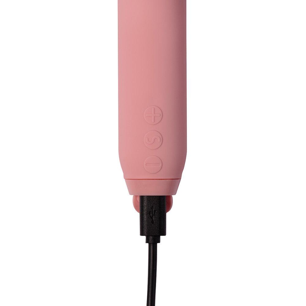 Je Joue Amour Rechargeable Silicone Heart-Shaped Fluttering Tip Bullet Vibrator - Buy At Luxury Toy X - Free 3-Day Shipping