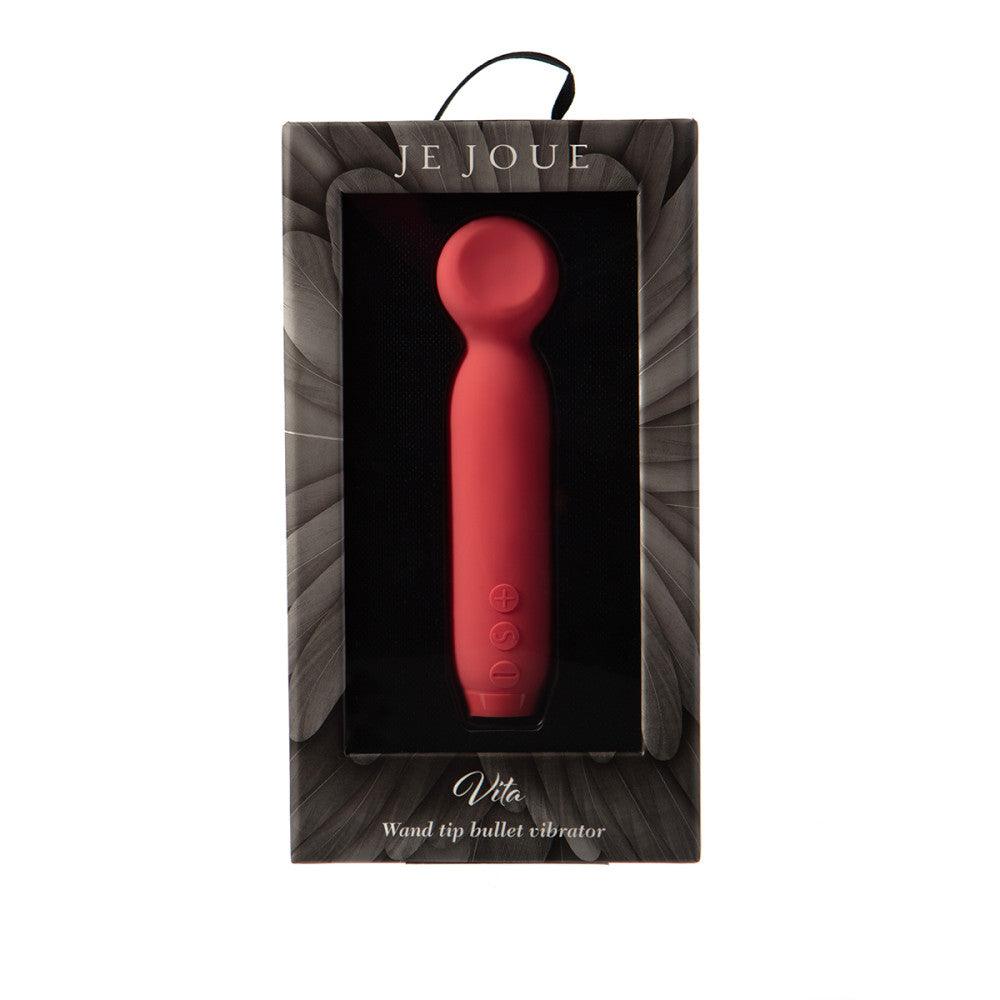 Je Joue Vita Rechargeable Silicone Wand Tip Bullet Vibrator - Buy At Luxury Toy X - Free 3-Day Shipping