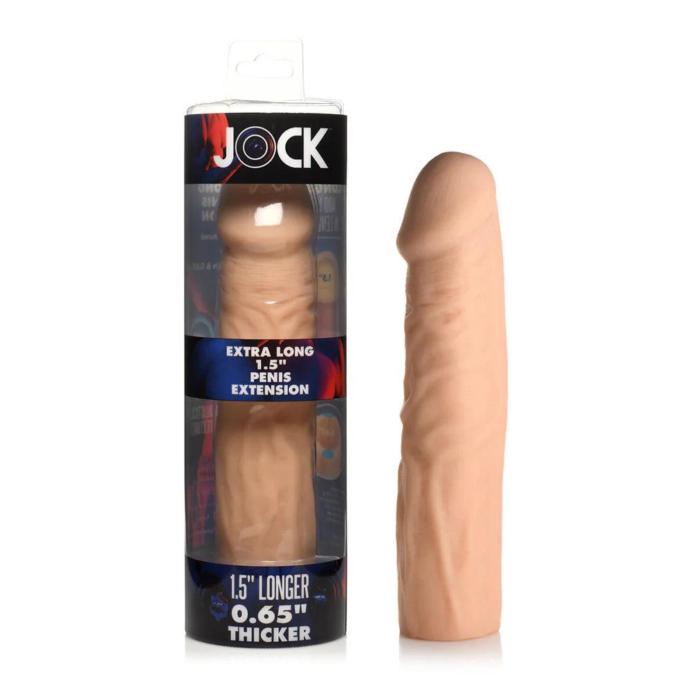 Jock Extra Long Penis Extension Sleeve 1.5 in. - Buy At Luxury Toy X - Free 3-Day Shipping