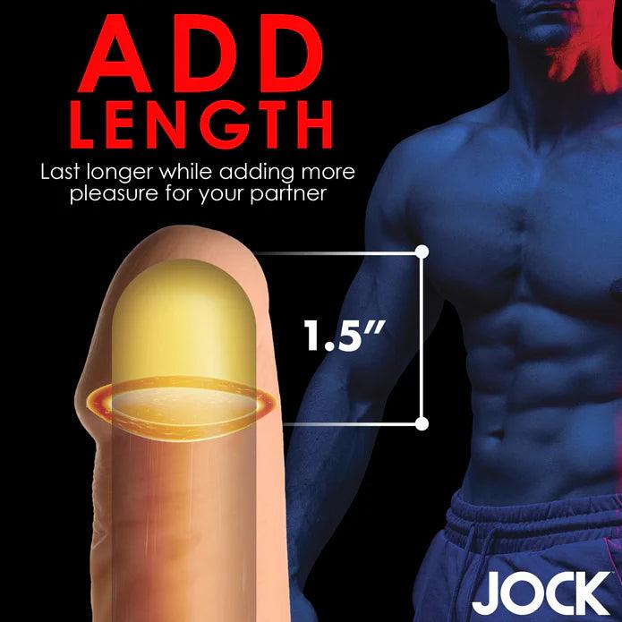 Jock Extra Long Penis Extension Sleeve 1.5 in. - Buy At Luxury Toy X - Free 3-Day Shipping