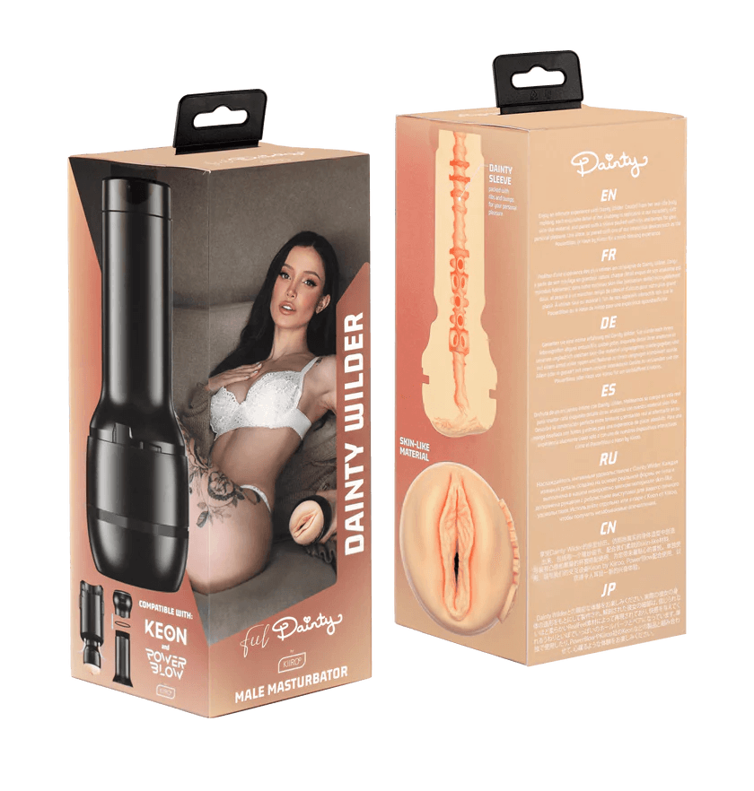 Kiiroo Feel Dainty Wilder Pussy Stroker - Buy At Luxury Toy X - Free 3-Day Shipping