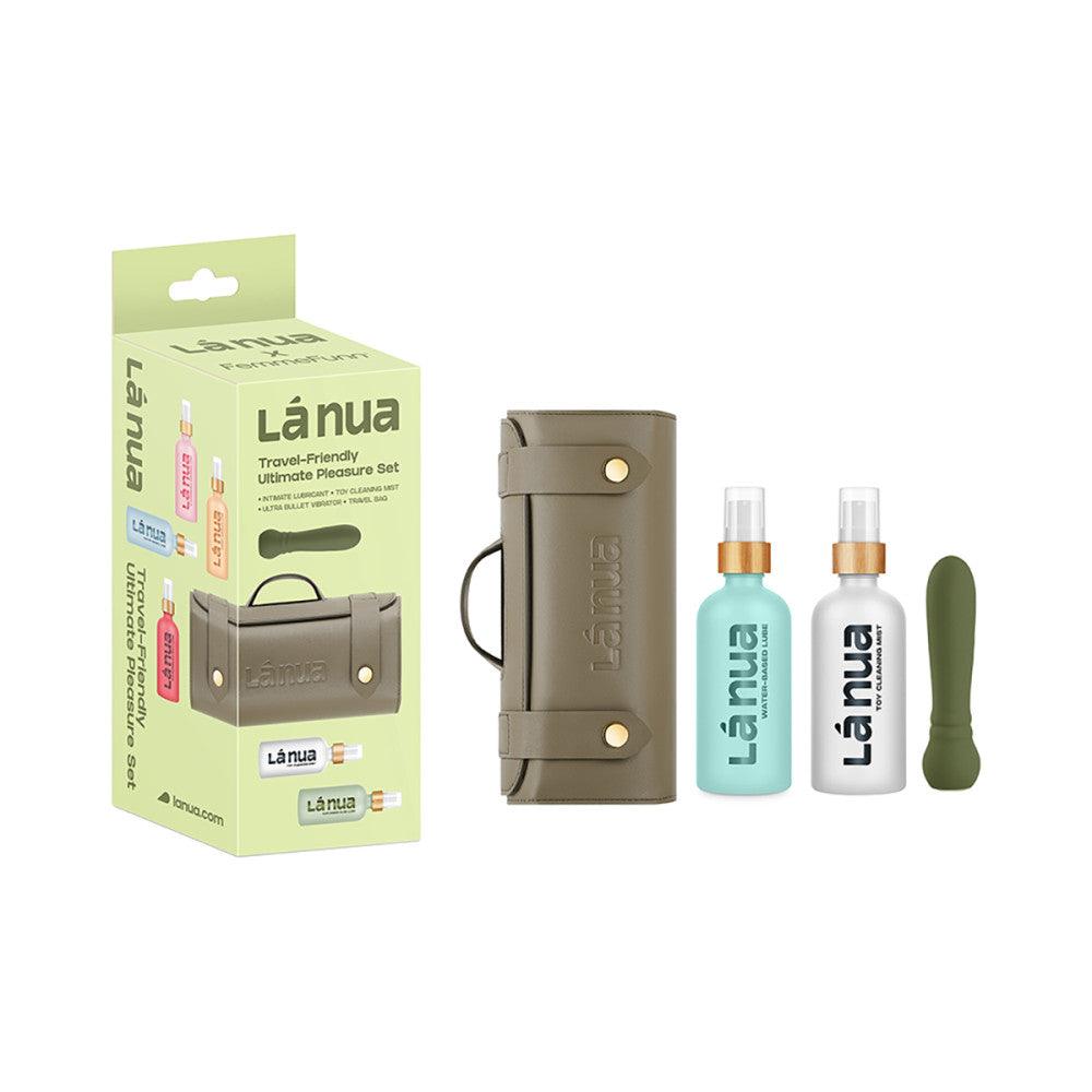 La Nua Gift Bag 1 Ultra Bullet + 100Ml Mist Toy Cleaner + 100Ml Unflavored Water-Based Lube - Buy At Luxury Toy X - Free 3-Day Shipping