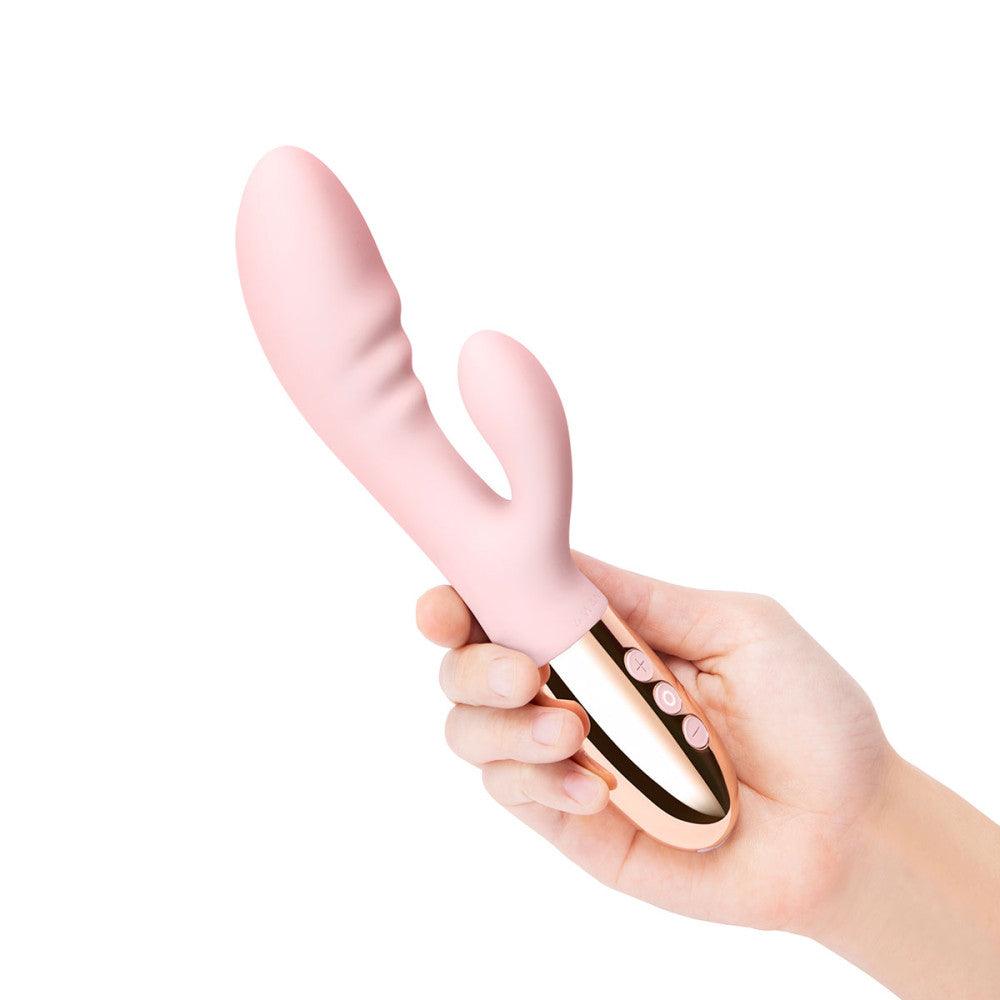 Le Wand Blend Rechargeable Silicone Rabbit Vibrator - Buy At Luxury Toy X - Free 3-Day Shipping