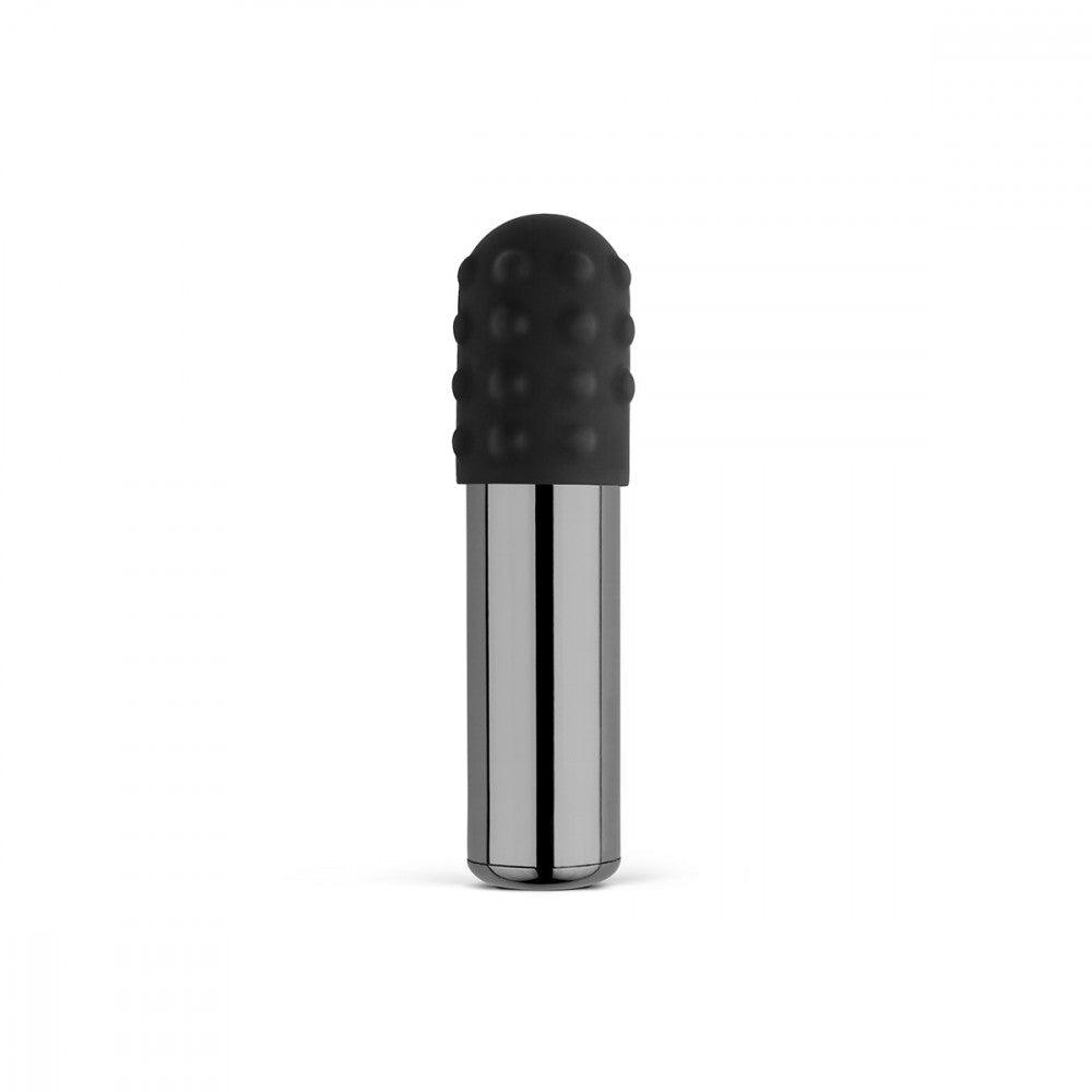 Le Wand Bullet Rechargeable Vibrator with Textured Silicone Sleeve and Ring - Buy At Luxury Toy X - Free 3-Day Shipping