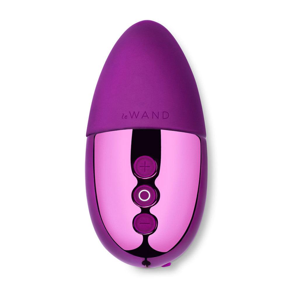 Le Wand Chrome Point Rechargeable Silicone Mini Vibrator - Buy At Luxury Toy X - Free 3-Day Shipping