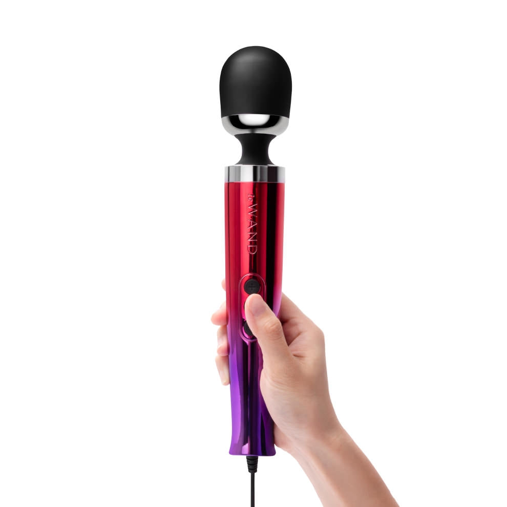 Le Wand Die Cast Plug-In Vibrating Massager