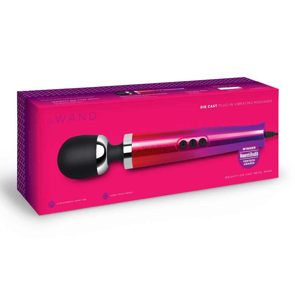 Le Wand Die Cast Plug-In Vibrating Massager - Buy At Luxury Toy X - Free 3-Day Shipping