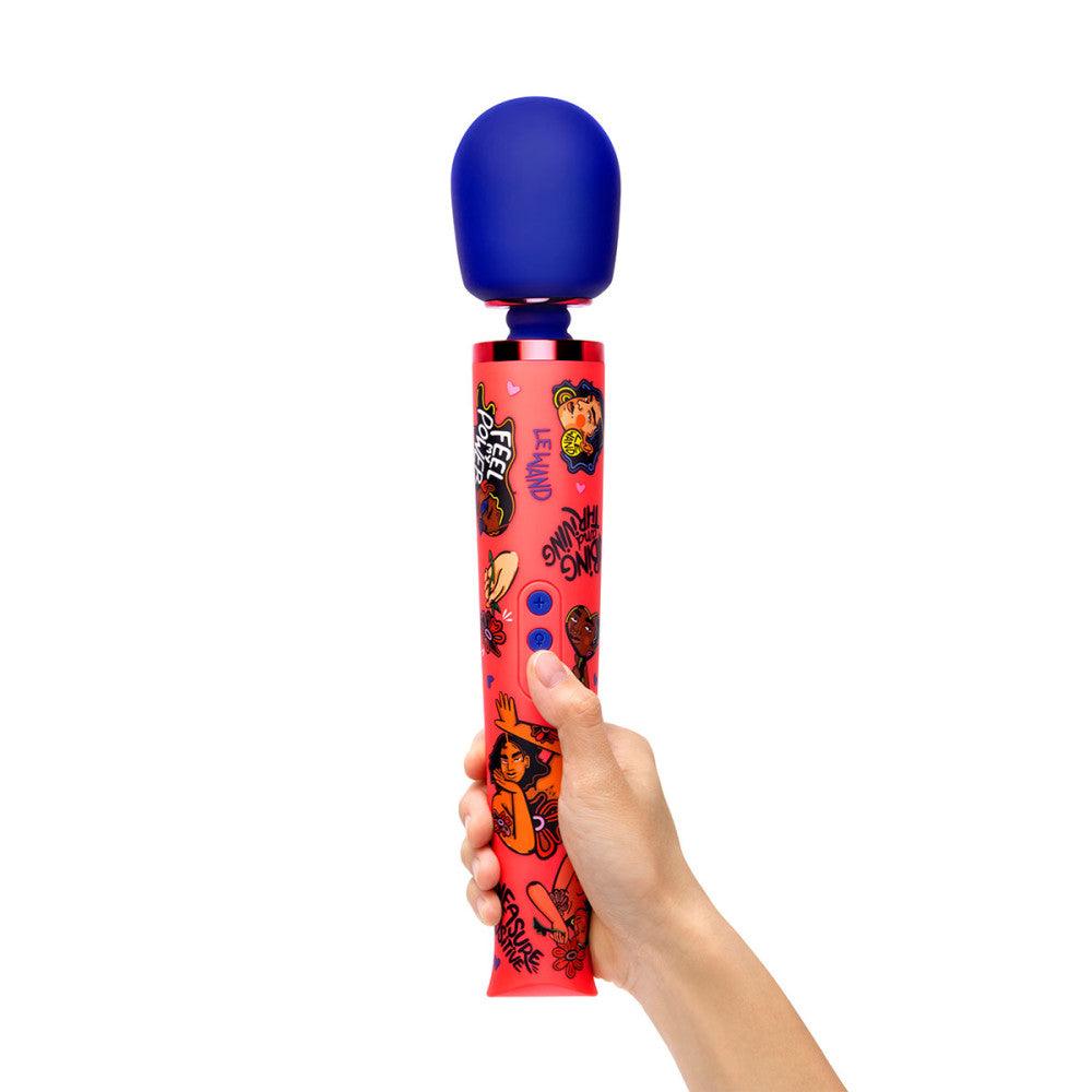 Le Wand Feel My Power Massager - Kelly Malka Special Edition - Buy At Luxury Toy X - Free 3-Day Shipping