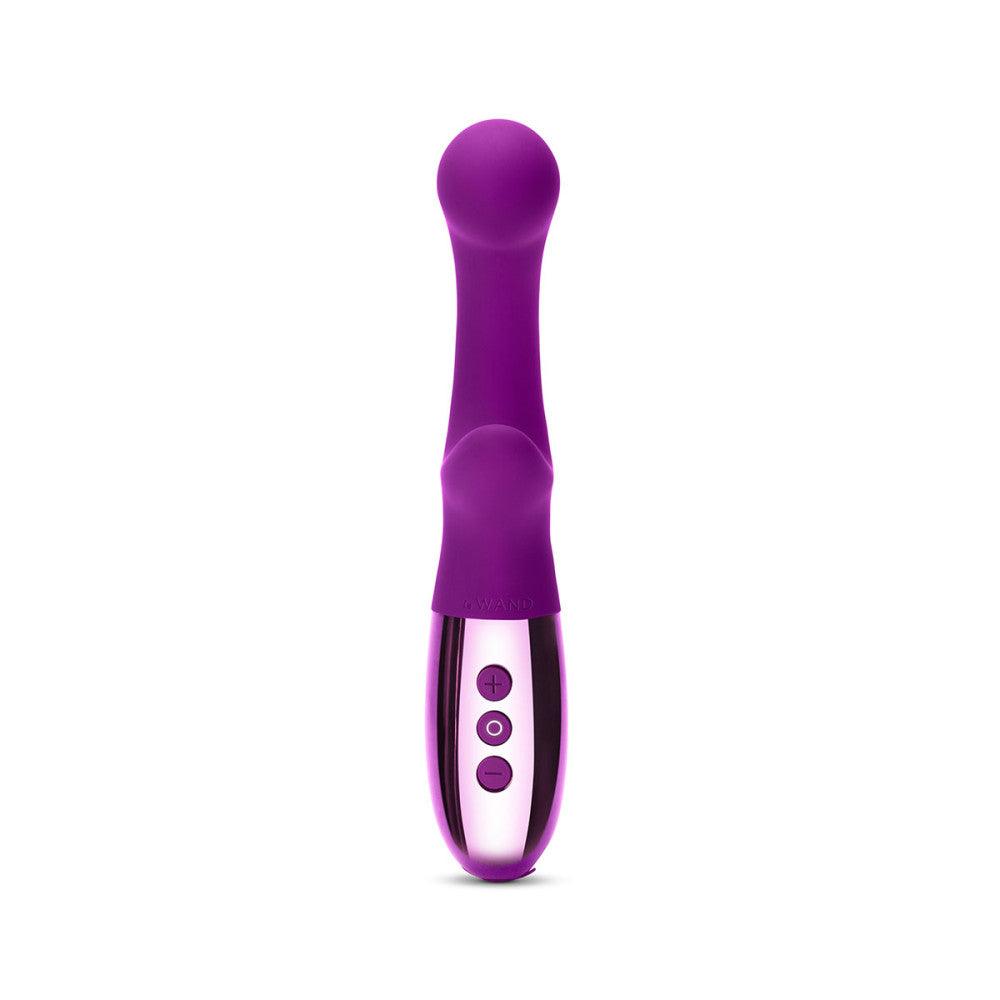 Le Wand XO Rechargeable Silicone Dual Stimulating Vibrator - Buy At Luxury Toy X - Free 3-Day Shipping