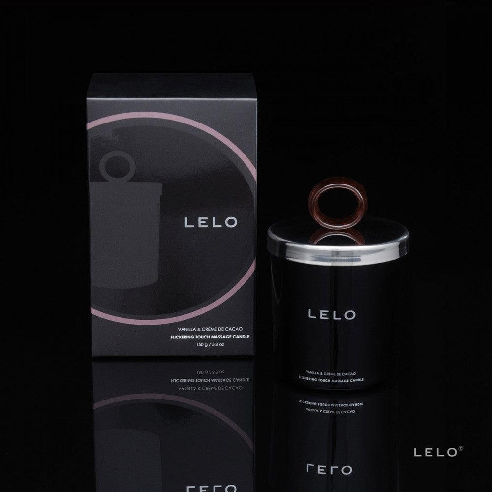 LELO Flickering Touch Massage Candle - Vanilla & Crème de Cacao - Buy At Luxury Toy X - Free 3-Day Shipping