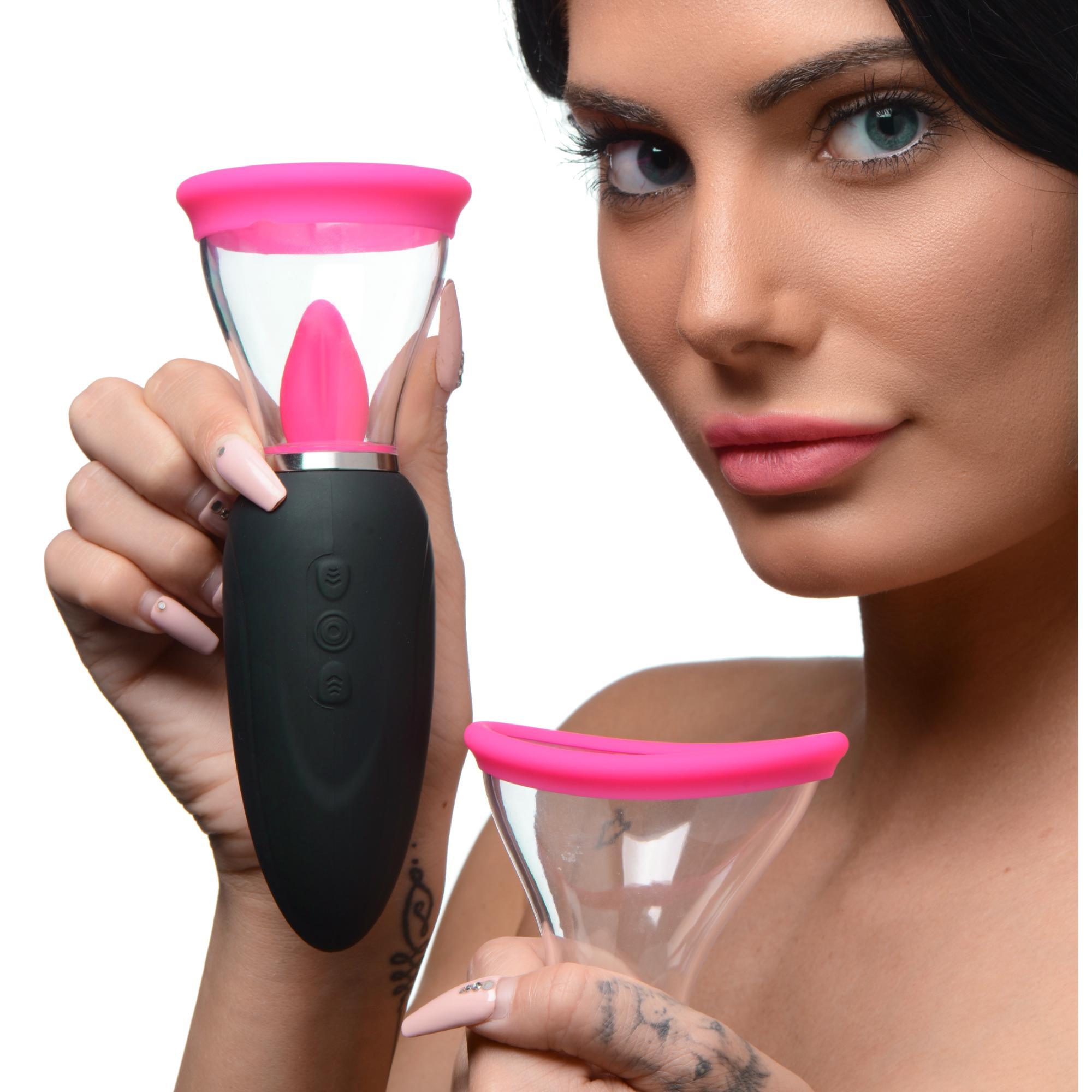 Lickgasm Lickgasm Mini 10X Silicone Licking and Sucking Stimulator - Buy At Luxury Toy X - Free 3-Day Shipping