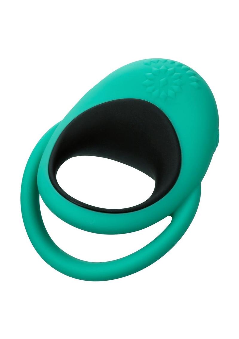 Link Up™ Remote Alpha Rechargeable Silicone Dual Stimulating Cock Ring with Remote Control - Buy At Luxury Toy X - Free 3-Day Shipping