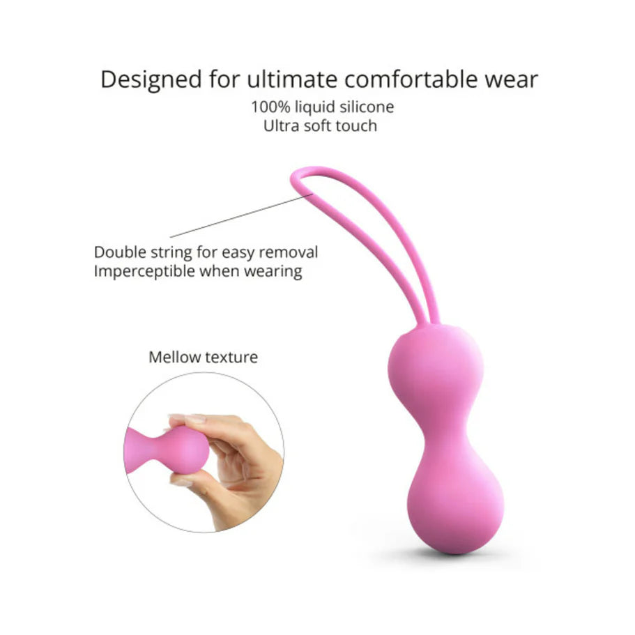 Love to Love Joia Silicone Kegel Balls – Enhance Pleasure, Strengthen Your Perineum - Buy At Luxury Toy X - Free 3-Day Shipping