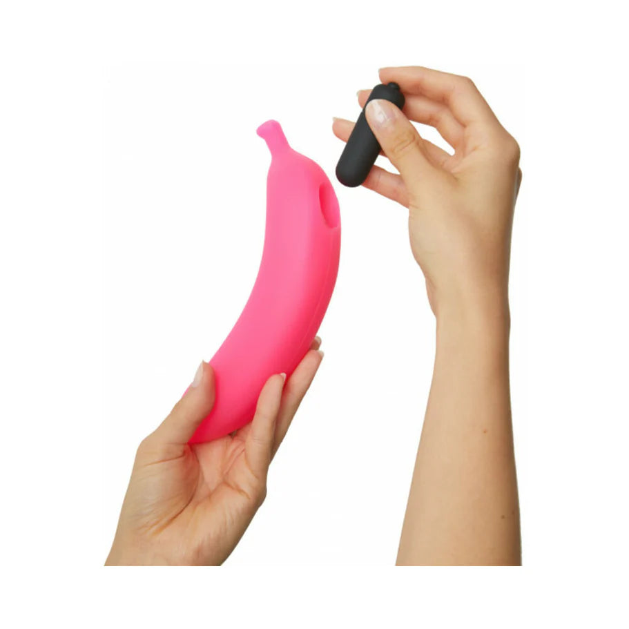 Love to Love Oh Oui Silicone Banana Vibrator - Buy At Luxury Toy X - Free 3-Day Shipping