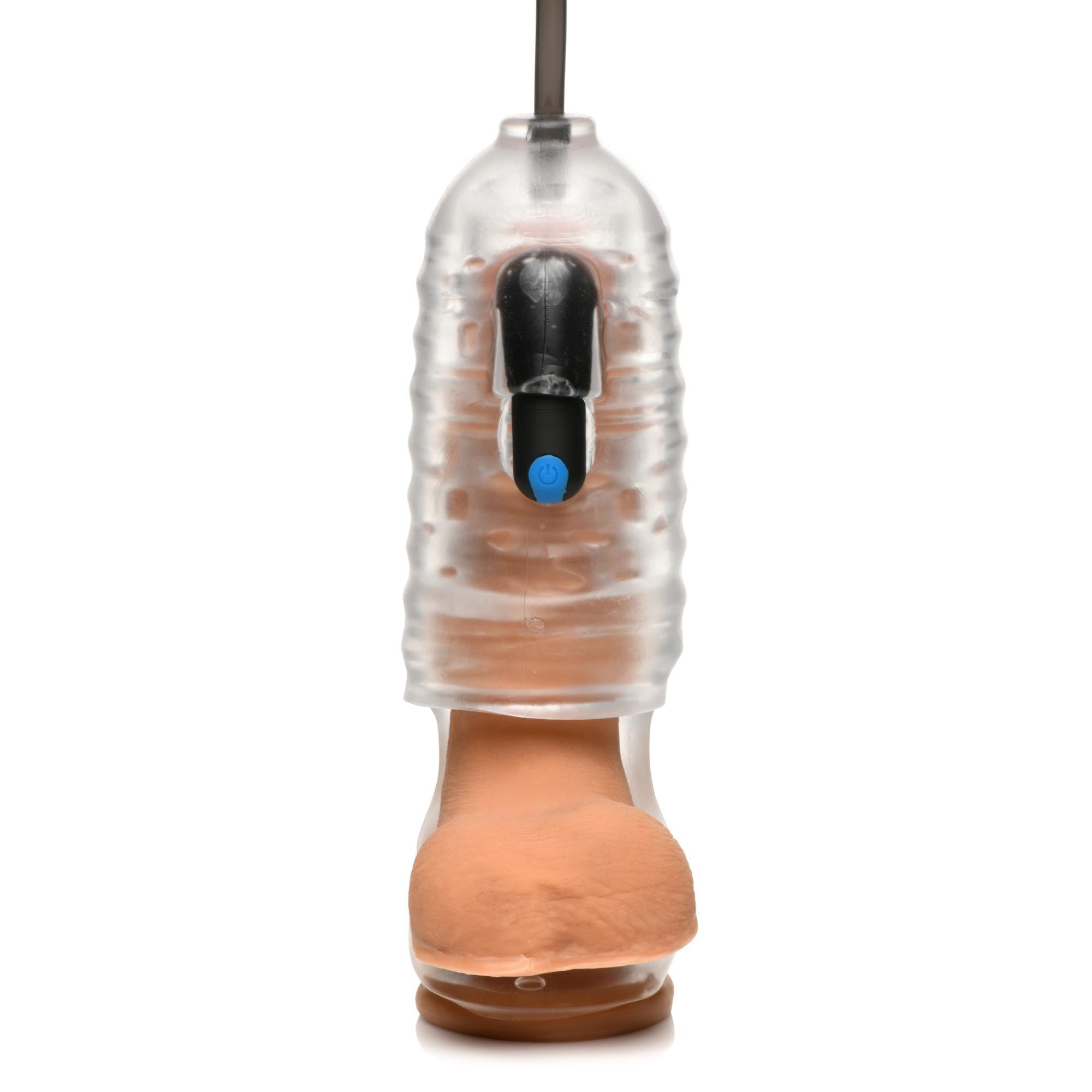 LoveBotz Milker TPE Masturbator w/ Ball Strap - Buy At Luxury Toy X - Free 3-Day Shipping