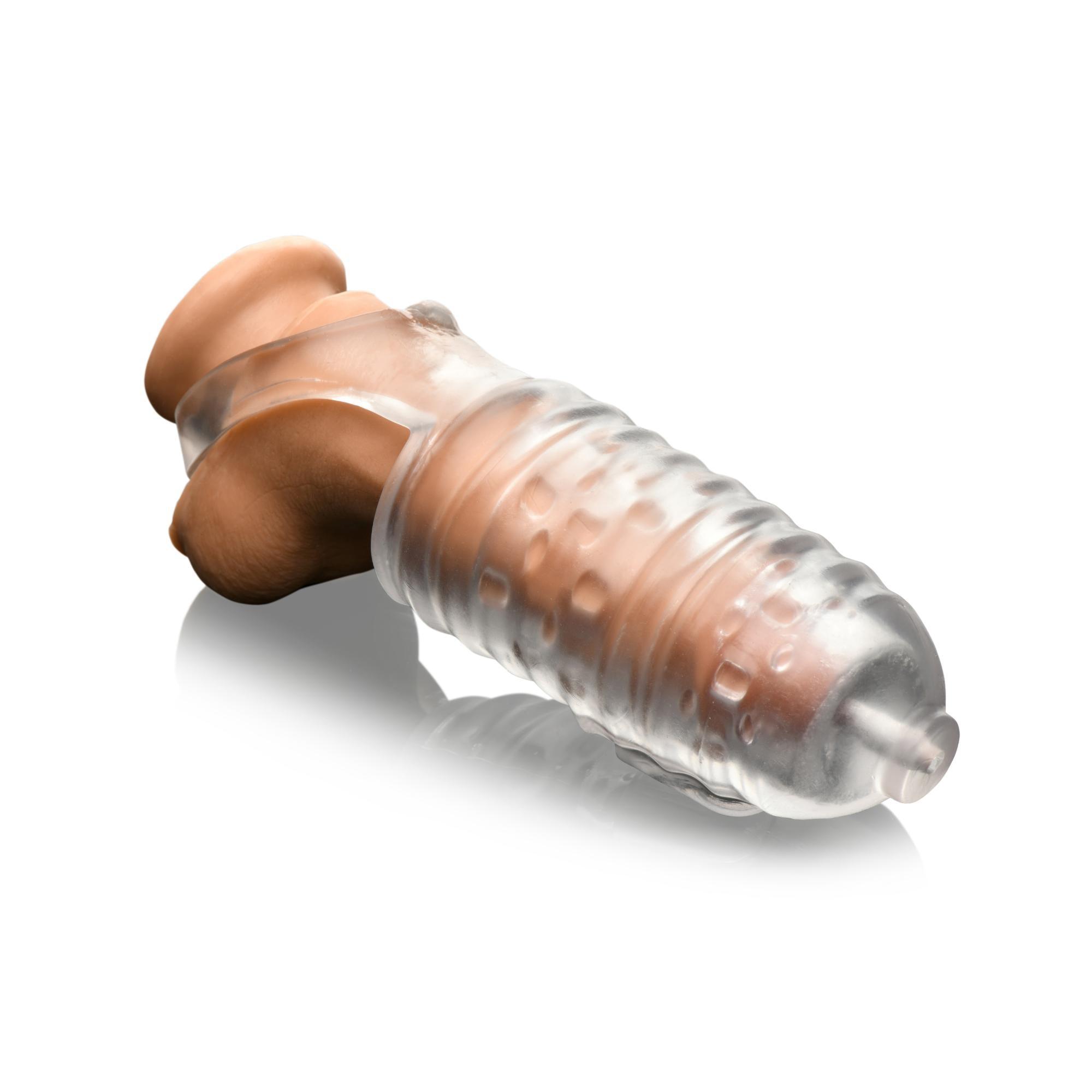 LoveBotz Milker TPE Masturbator w/ Ball Strap - Buy At Luxury Toy X - Free 3-Day Shipping