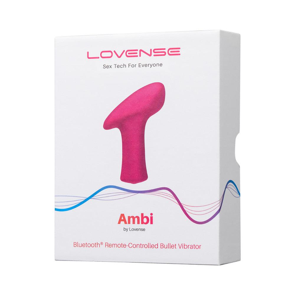 Lovense Ambi Bluetooth Programmable Bullet Vibrator - Buy At Luxury Toy X - Free 3-Day Shipping