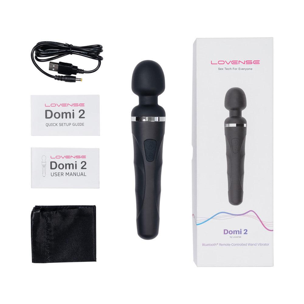 Lovense Domi 2 Rechargeable Wand Massager - Buy At Luxury Toy X - Free 3-Day Shipping