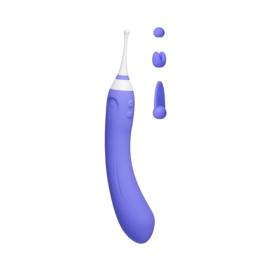 Lovense Hyphy Bluetooth Remote-Controlled Dual-End Vibrator Clitoral and G-Spot Stimulator - Buy At Luxury Toy X - Free 3-Day Shipping