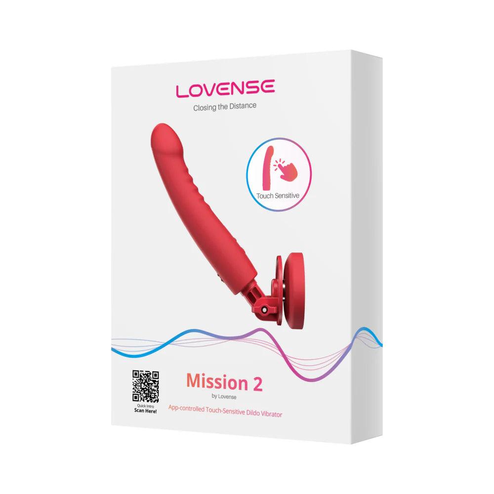 Lovense Mission 2 Silicone Rechargeable Vibrator - Buy At Luxury Toy X - Free 3-Day Shipping