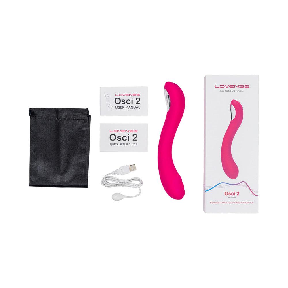 Lovense Osci 2 Bluetooth Programmable G-Spot Toy - Buy At Luxury Toy X - Free 3-Day Shipping