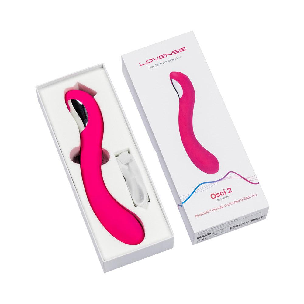 Lovense Osci 2 Bluetooth Programmable G-Spot Toy - Buy At Luxury Toy X - Free 3-Day Shipping