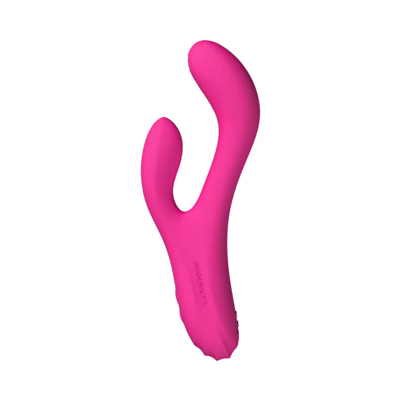 Lovense OSCI 3 Rechargeable Silicone G-Spot Vibrator With Clitoral Stimulator - Buy At Luxury Toy X - Free 3-Day Shipping