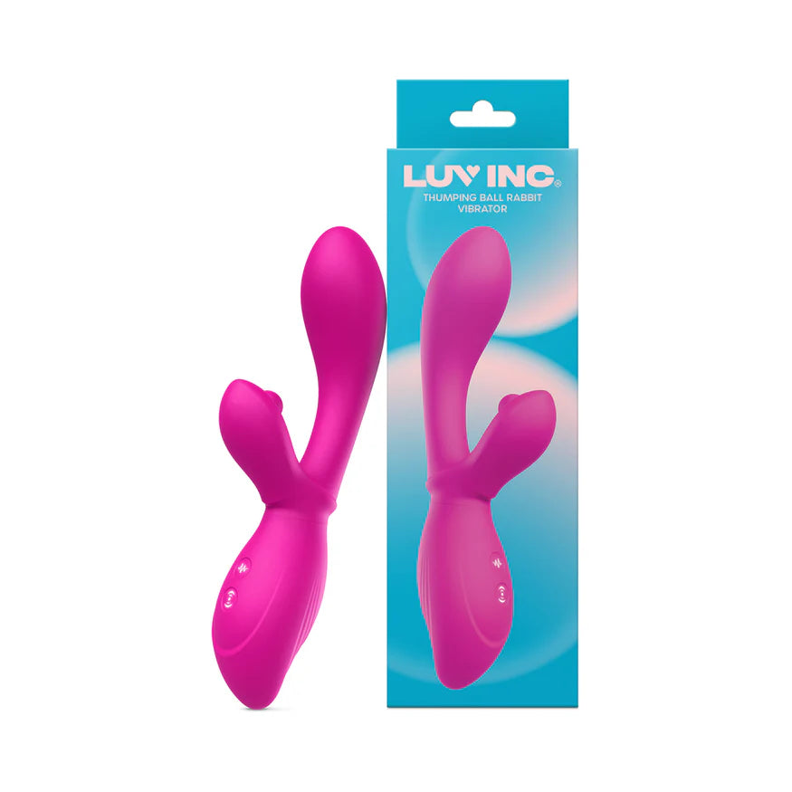 Luv Inc TB58: Thumping Ball Rabbit Vibrator - Buy At Luxury Toy X - Free 3-Day Shipping