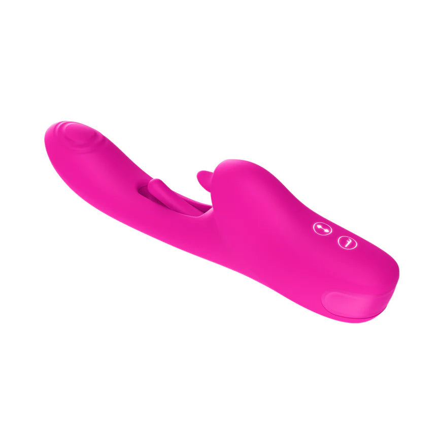 Luv Inc Tr46: Tapping Tongue Rabbit Vibrator - Buy At Luxury Toy X - Free 3-Day Shipping