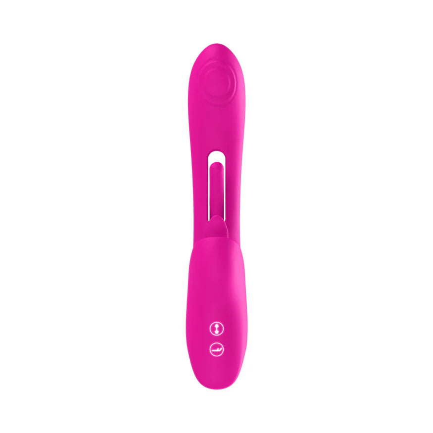 Luv Inc Tr46: Tapping Tongue Rabbit Vibrator - Buy At Luxury Toy X - Free 3-Day Shipping